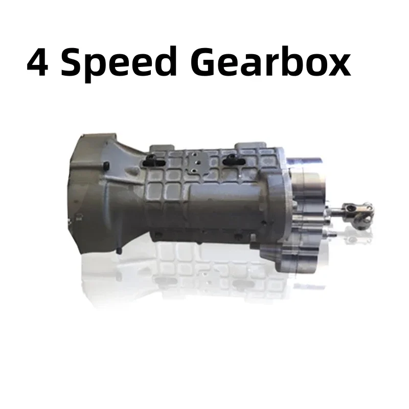 RC Car CISON Gasoline Engine 4 Speed Gearbox for RC Car Climbing Car Army Truck Fifth Gear Dual Clutch Gearboxes