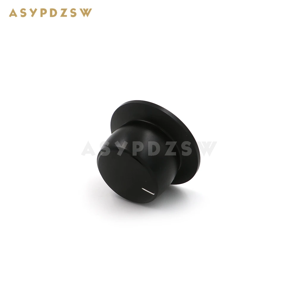 1 PCS 38*28*22mm Amplifier Volume potentiometer Aluminum knob Straw hat Matte Silver/Black/Golden (Optional)