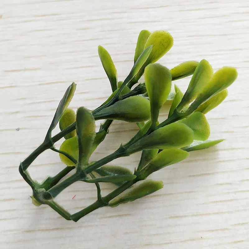 100g Bonsai decoration accessoriesWedding home decor DIYartificial plastic fake plants grass artificial flowers image 3