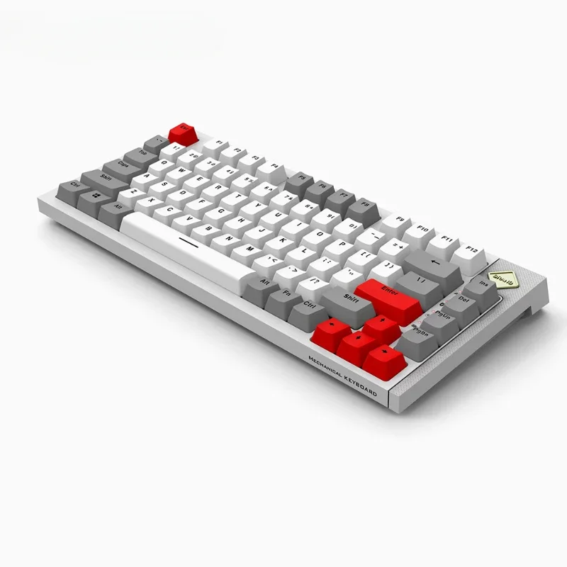 Hot Swappable 75% Custom Mechanical Gaming Keyboard Kit With Rotary Dial Hotswap Keyboard