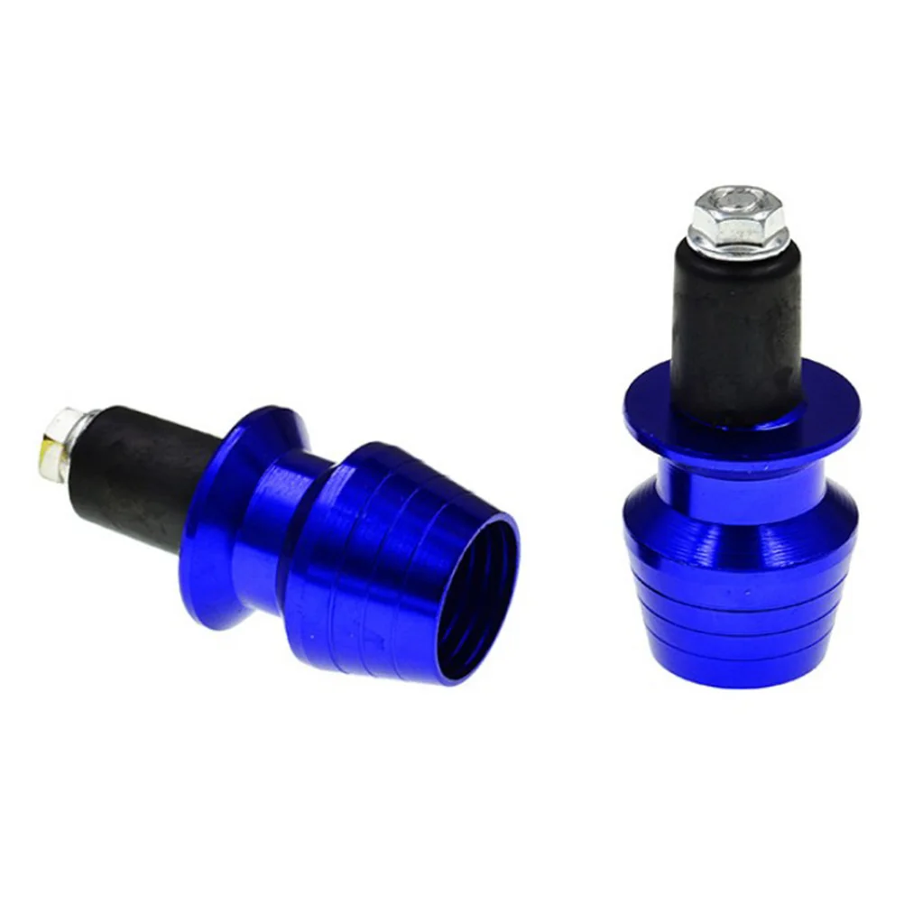 2 Pcs Motorcycle Hand Plug Handlebar Grips Ends Weights Sliders Round for Vehicle Balancing Terminal