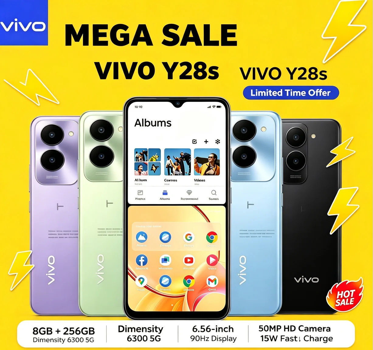 2026 Hottest VIVO Y28s 5G Dual - Vivo Y28 recension och pris