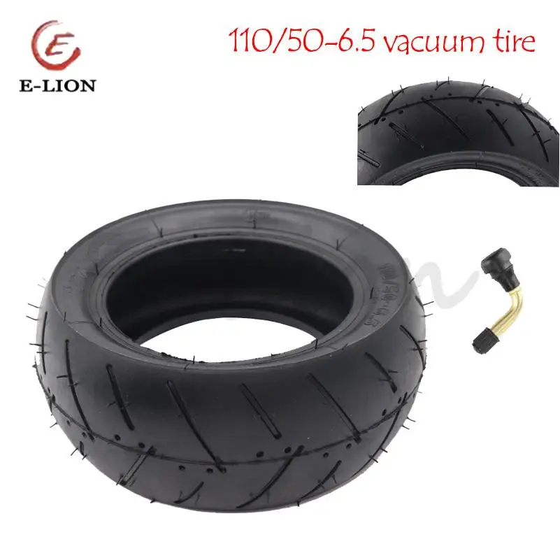 

110/50-6.5 Tubeless Tire for Electric Scooter 47/49cc Mini Motorcycle 11 Inch Pneumatic Front Vacuum Tyre Accessories