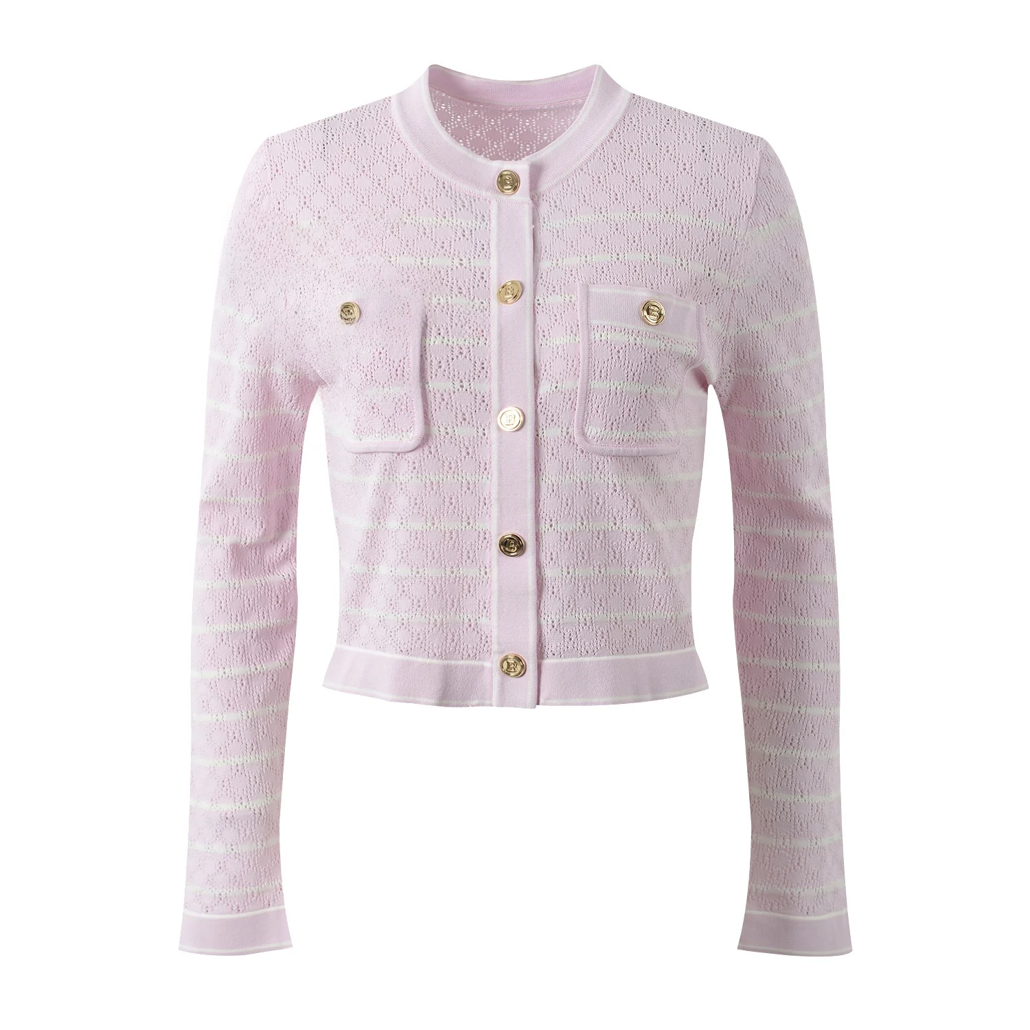 

Elevate Your Ele Look with This ParisianInspired Women's Rib Kniton Top Gold Bule Embracing Hollow HollowOut ...