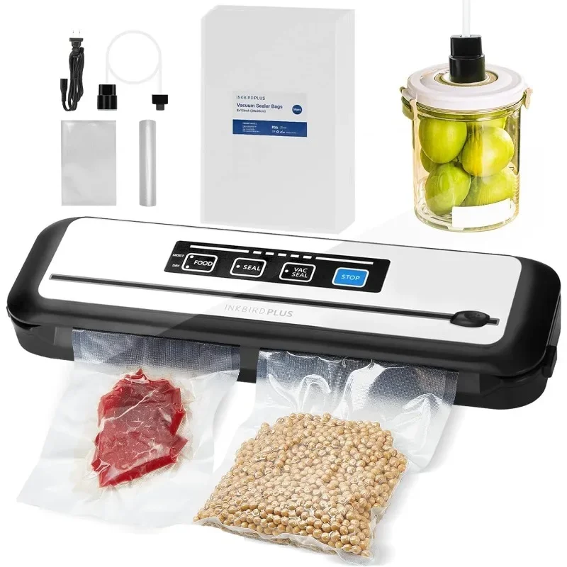 

Inkbird Vacuum Sealer Machine Automatic Vacuum Sealers Machine Moist Sealing Modes for Food Storage