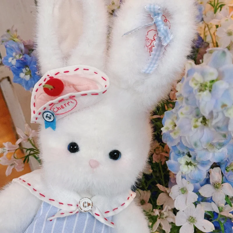 Original kayce urso a pastelaria oceânica chef coelho boneca de segurança calmante animal de pelúcia bonito caixa premium presente de aniversário das meninas