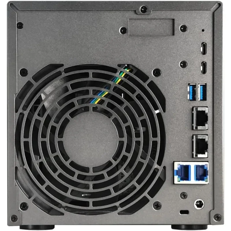 

Lockerstor 4 Gen3 AS6804T, 4 Bay NAS, Quad-Core 2.3GHz, 16GB ECC DDR5, 4 M.2 NVMe Slots