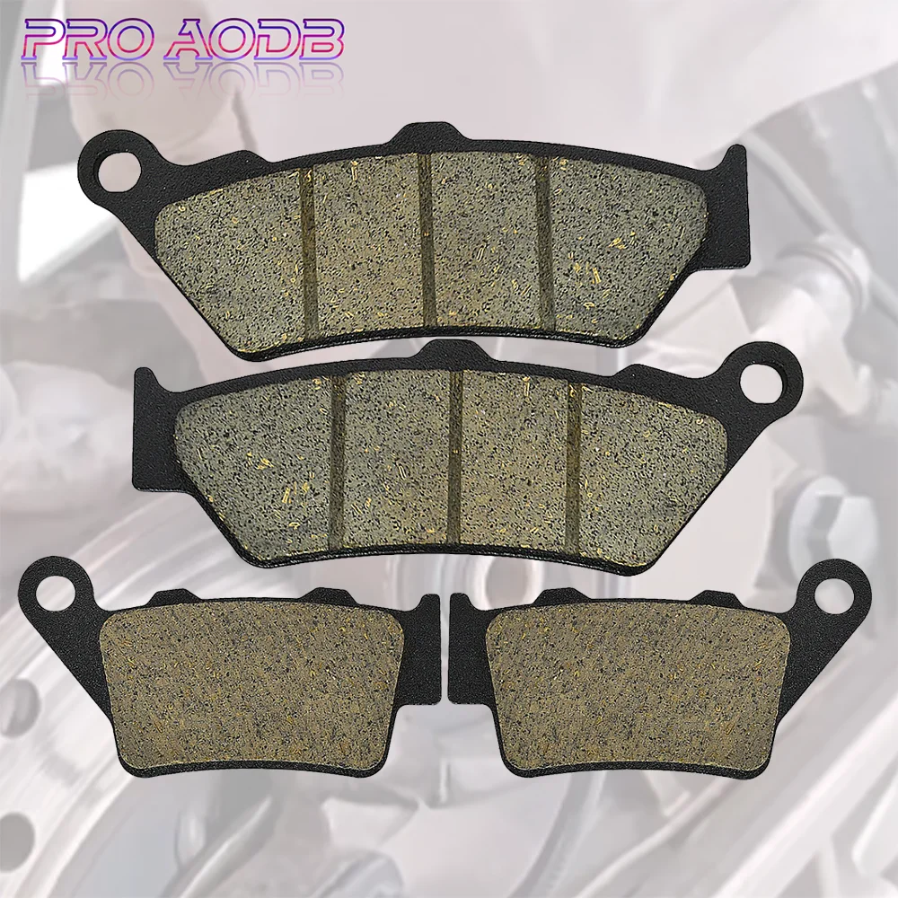 Motorcycle Front Rear Brake Pads for Honda CB500 NX650 Dominator 97-03 NX 500 Dominator 97-99 FX 650 Vigor 99-03 SLR 650 97-98