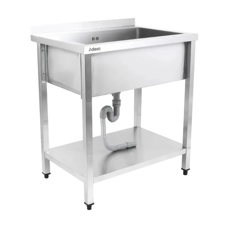 Hotel restaurant hot commercial kitchen stainless steel equipment single bowl sink