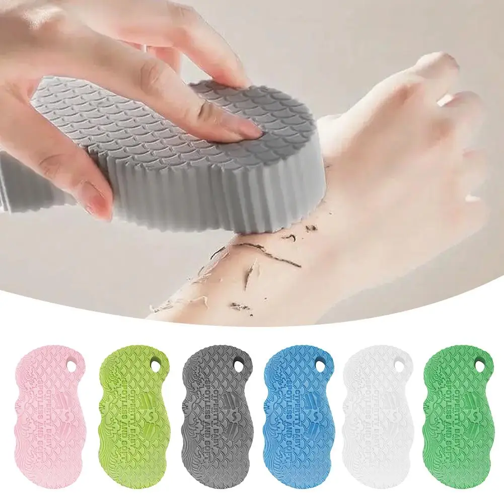 

Волшебная отшелушивающая губка для тела 3D с двумя сторонами – супермягкая губка для удаления омертвевшей кожи, для чувствительной кожи и использования в душе