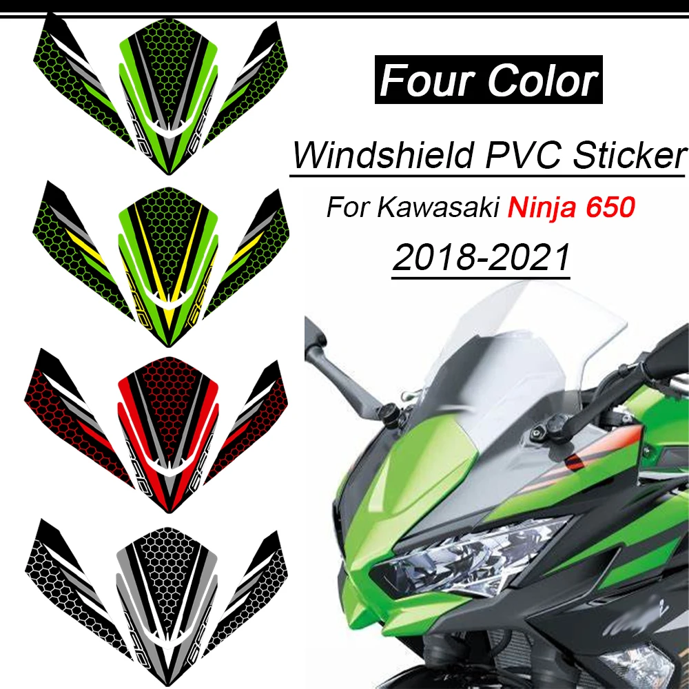 Protector Tank Pad For Kawasaki Ninja 650 2018 2019 2020 2021 Stickers Decal Kit Knee Emblem Badge Logo Fairing Protection