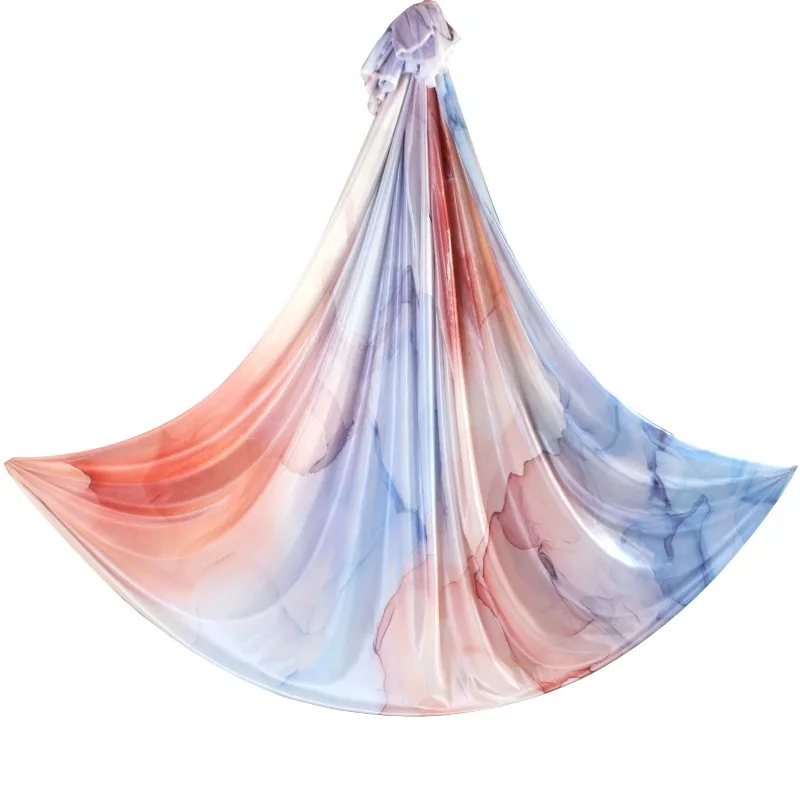 Yoga hammock home set gradual change of color, including chrysanthemum rope climbing buckle