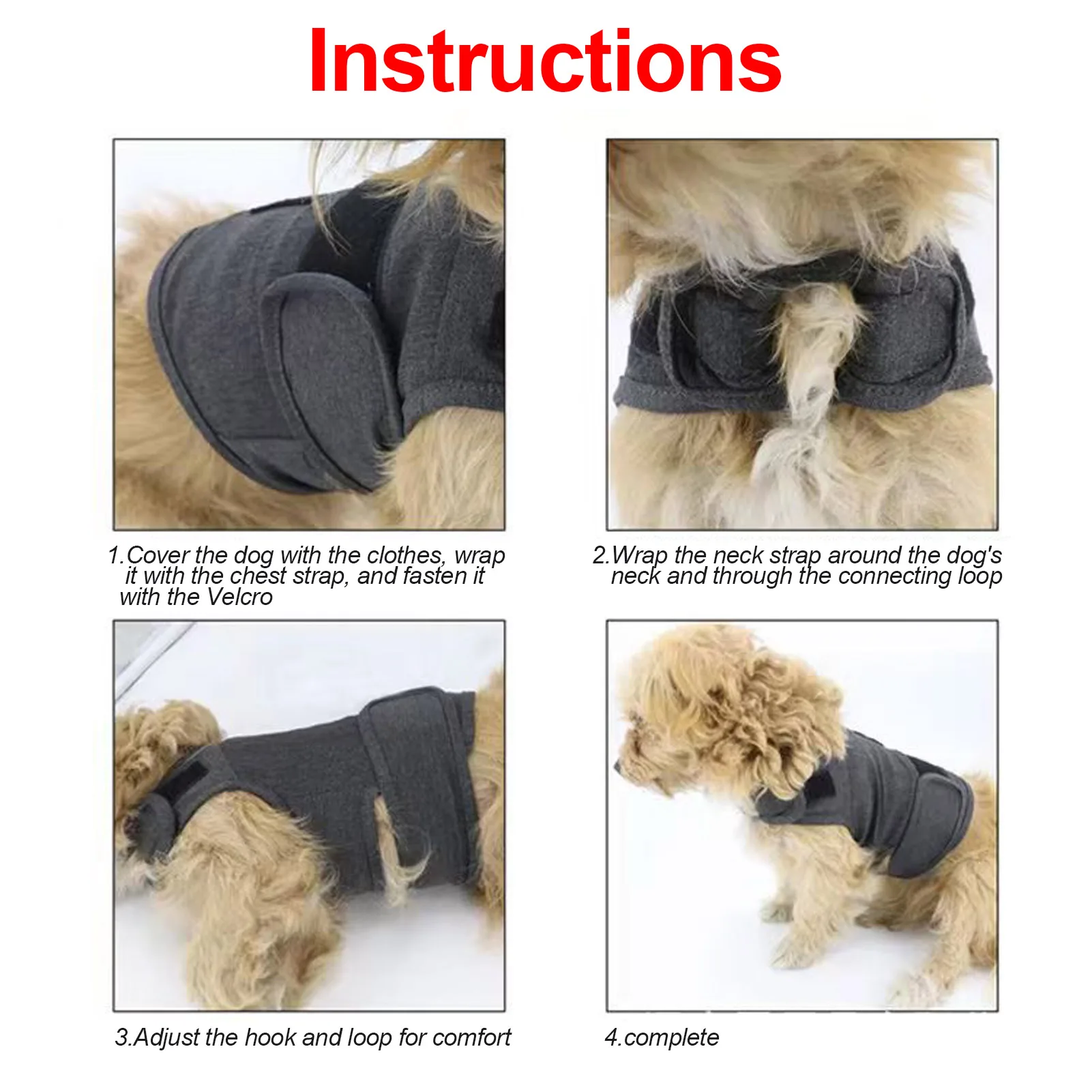 Dog Thunder Vest 2