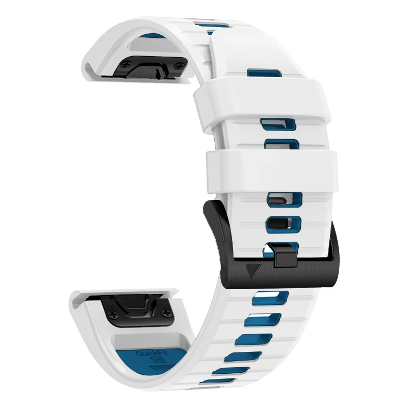22 26 MM Siliconen Horlogeband Strap Voor Garmin Fenix 7 7X 6X 6 Pro 5 5X Plus Epix Gen2 Enduro 2 Polsband QuickFit Release Bracele