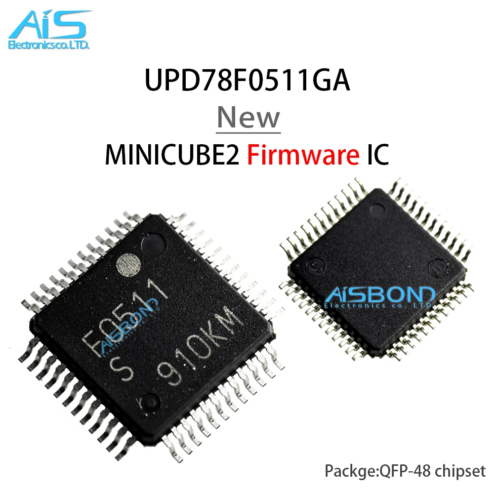 UPD78F0511GA F0511 QFP-48 MINICUBE2: Evaluación detallada del chip de firmware original para aplicaciones industriales y de electrónica