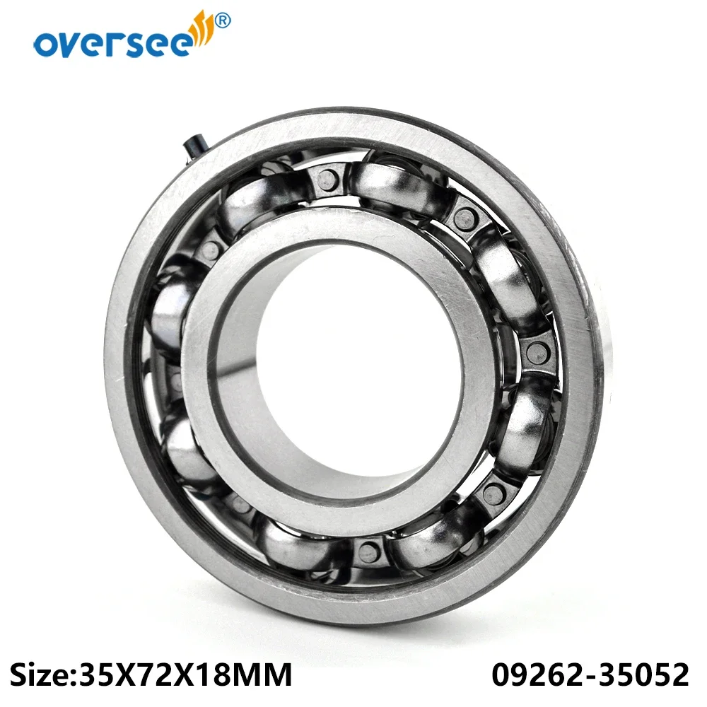 Ball Bearing 09262-35052 For SUZUKI Outboard 2 Stroke DT40-65HP Marine Crankshaft Parts 35x72x18