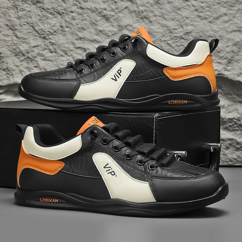 

Men's plus-size casual shoes Four seasons soft-sole non-slip outdoor walking shoes fashion breathable light sports running shoes