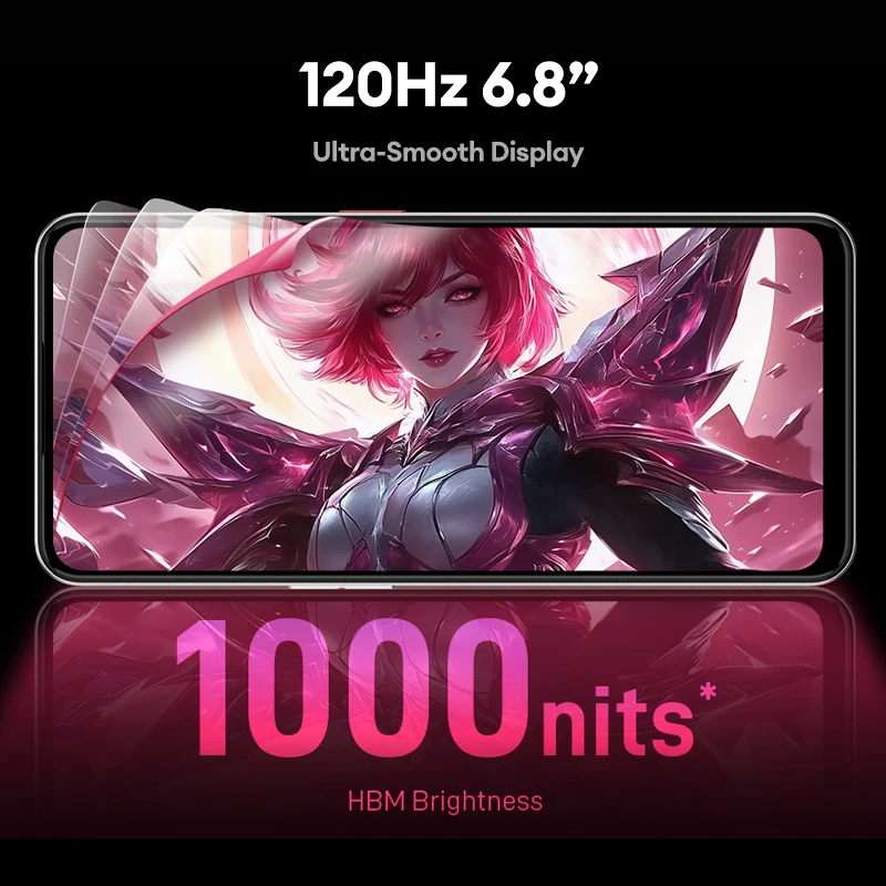 Versión Global Nubia Neo 3 5G teléfono móvil 50MP cámara 6000 mAh batería 6,8 ''120Hz 33W carga NFC Unisoc T8300 octa-core NFC