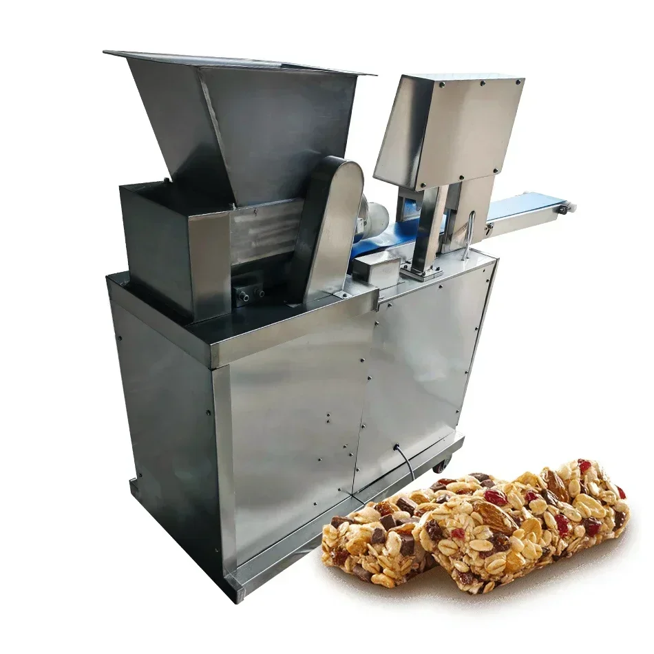 Automatic Cutting Professional Chocolate stick Nuts Bar Cereal Extruder Cutter Machine
