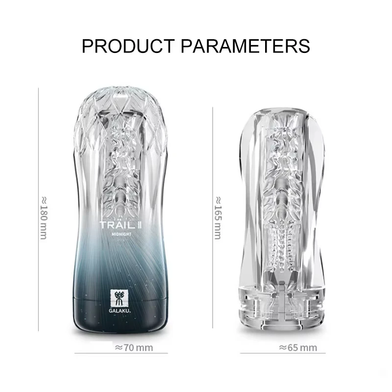 Transparent Male Masturbator Soft Vagina Vacuum Sucking Pocket Pussy Cup Adult Endurance Exercise Adult Games Sex Toys for Men - Image 5