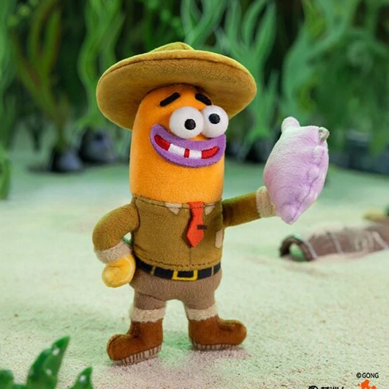 Genuine POPMART SpongeBob SquarePants Residents of Bikini Bottom Blind Box Clown Anime Figure Mail Fish Mystery Box Model view 4