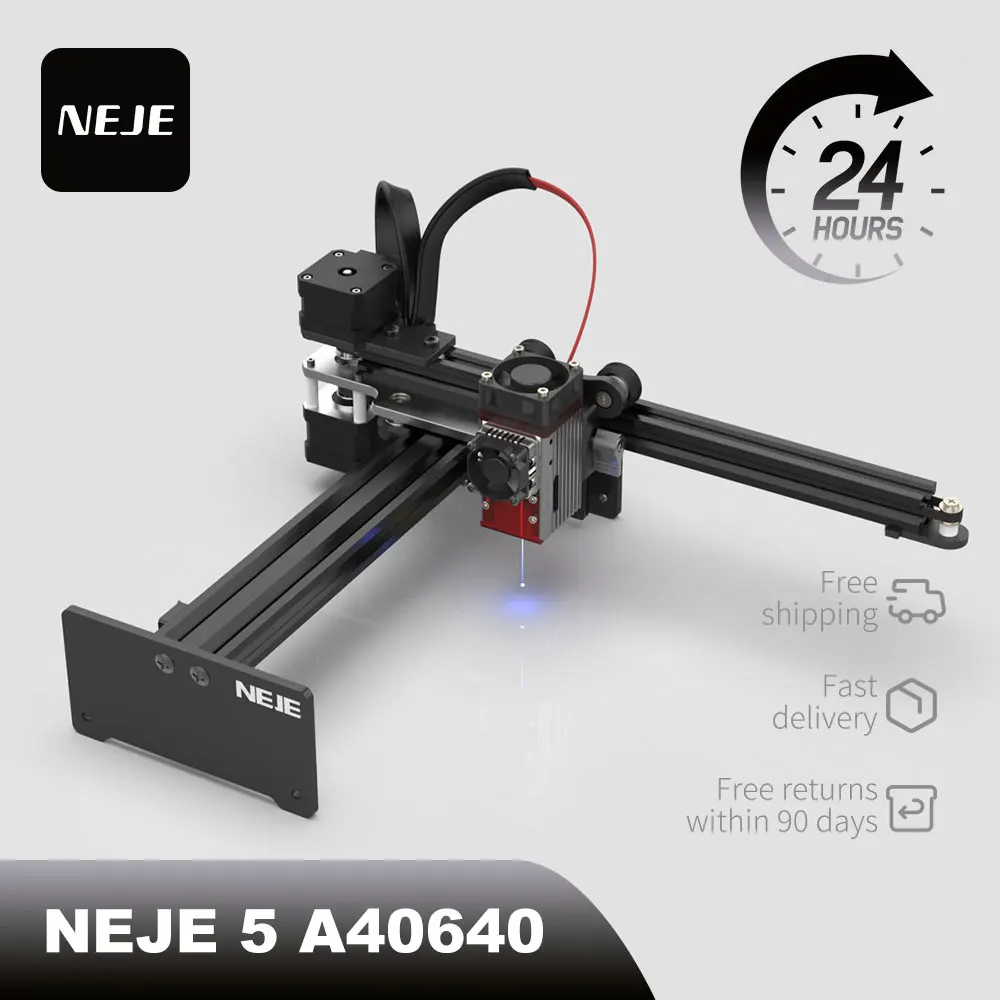 2025 Upgraded NEJE 5 A40640 Laser Engraving & Cutting Machine Wireless Protable Laser Engraver & Cutter Wood Metal Engrving