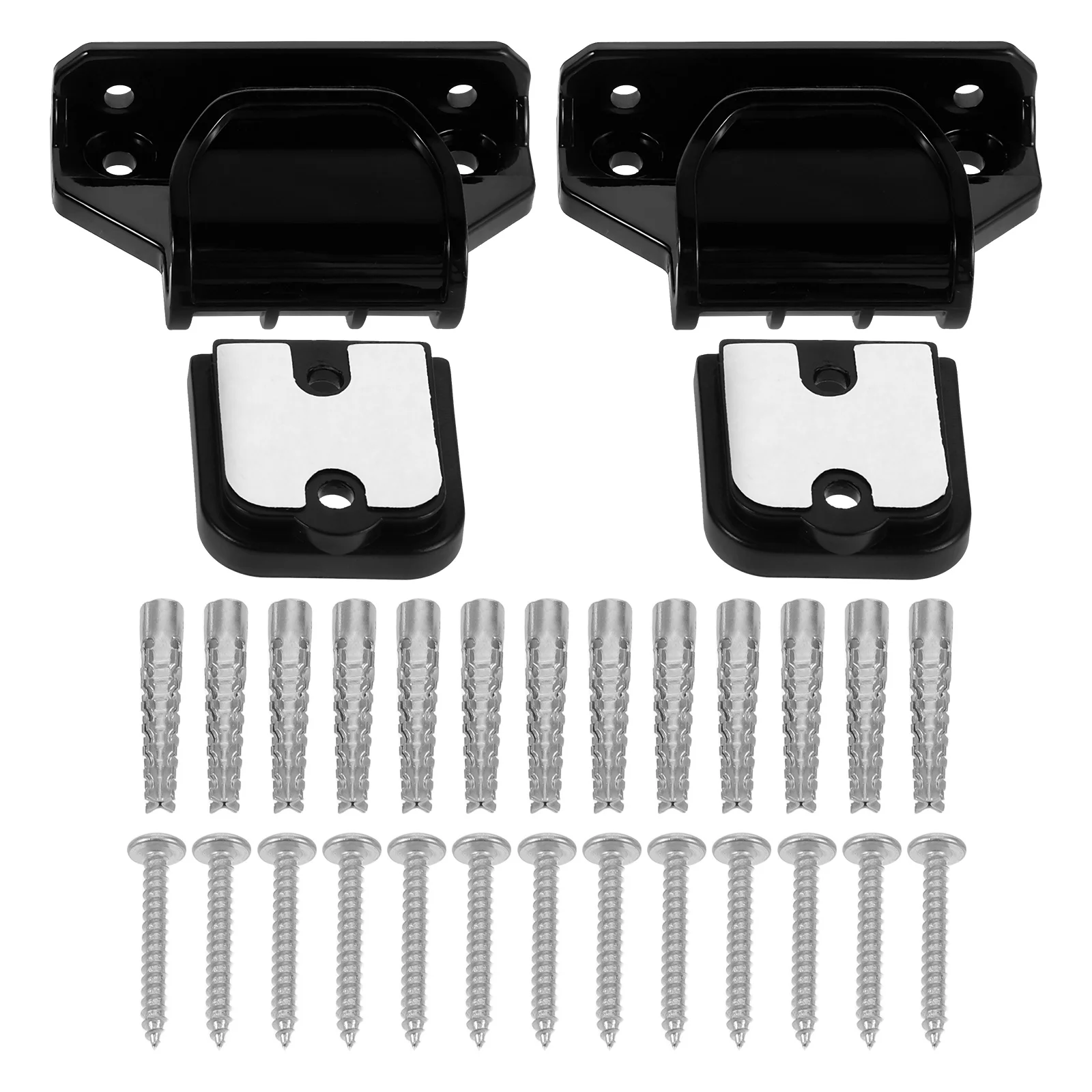 مجموعة واحدة من أدوات بوابة سلامة الطفل، قطع غيار بوابة الطفل السوداء، طقم تصليح الأجهزة لسلامة الحيوانات الأليفة الصغيرة #3