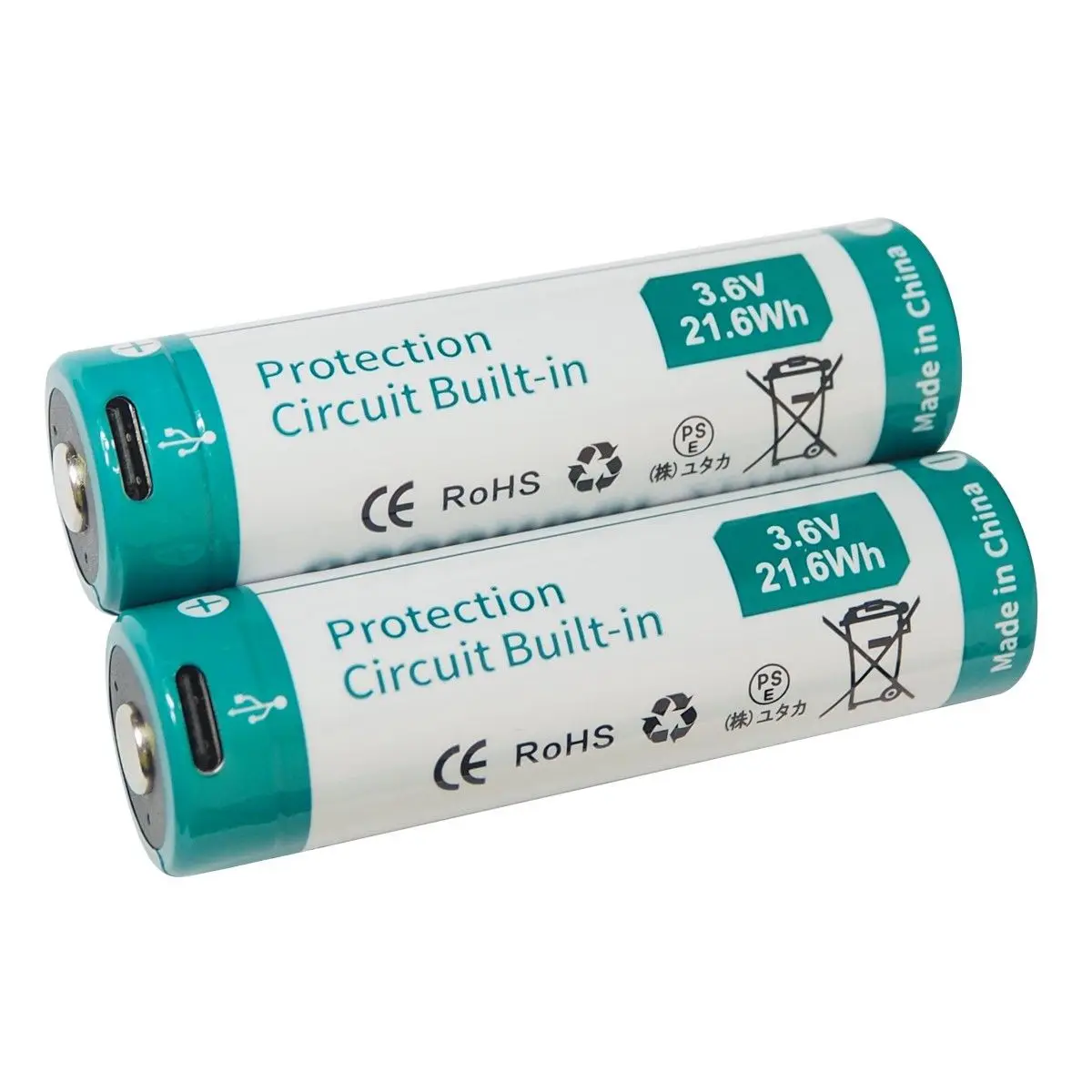

Keeppower P2160TC TYPE-C USB 6000mAh 21700 Battery