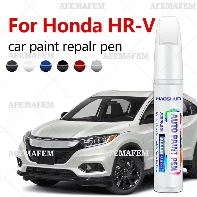 Paint Repair Pen Touch Up Scratch Remover DIY Auto Accessories Black White Red For Honda HR-V 1998-2025 GH1 / GH2 RU1 / RU2 WV5