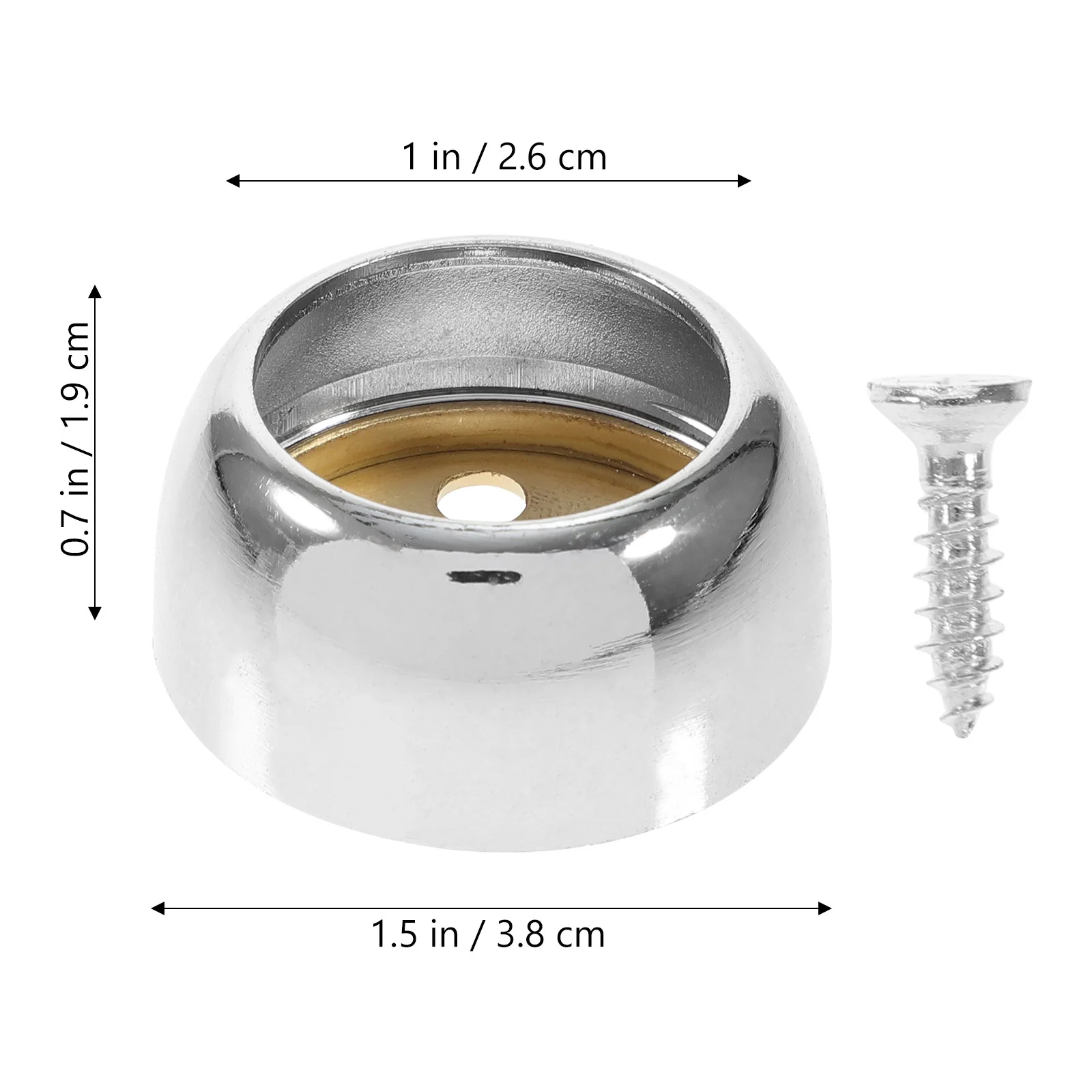 6 قطعة خزانة من الفولاذ المقاوم للصدأ قضيب بين قوسين دعم أصحاب للتركيب على الحائط في غرف النوم والحمامات والشرفات بلمسة نهائية ناعمة #6