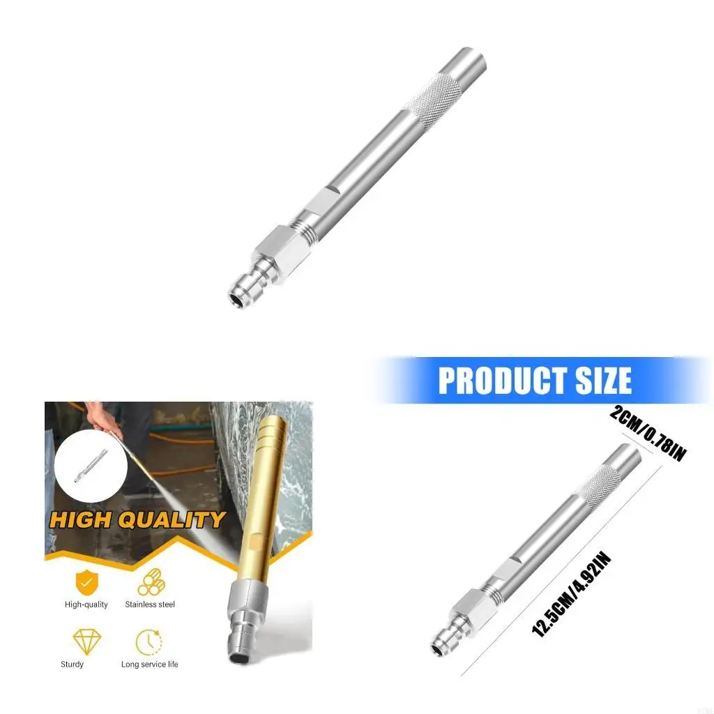 37ME Pressure Washer Sprays Nozzle Adjustable Sprays & Quick Nozzles Easy Use