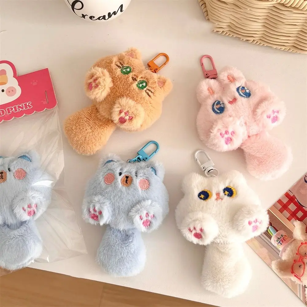 Gift Cartoon Cat Doll Plush Pendant Cute Bag Accessories Key Pendant Hangings Ornament Plush Hangings Car Keys Accessories