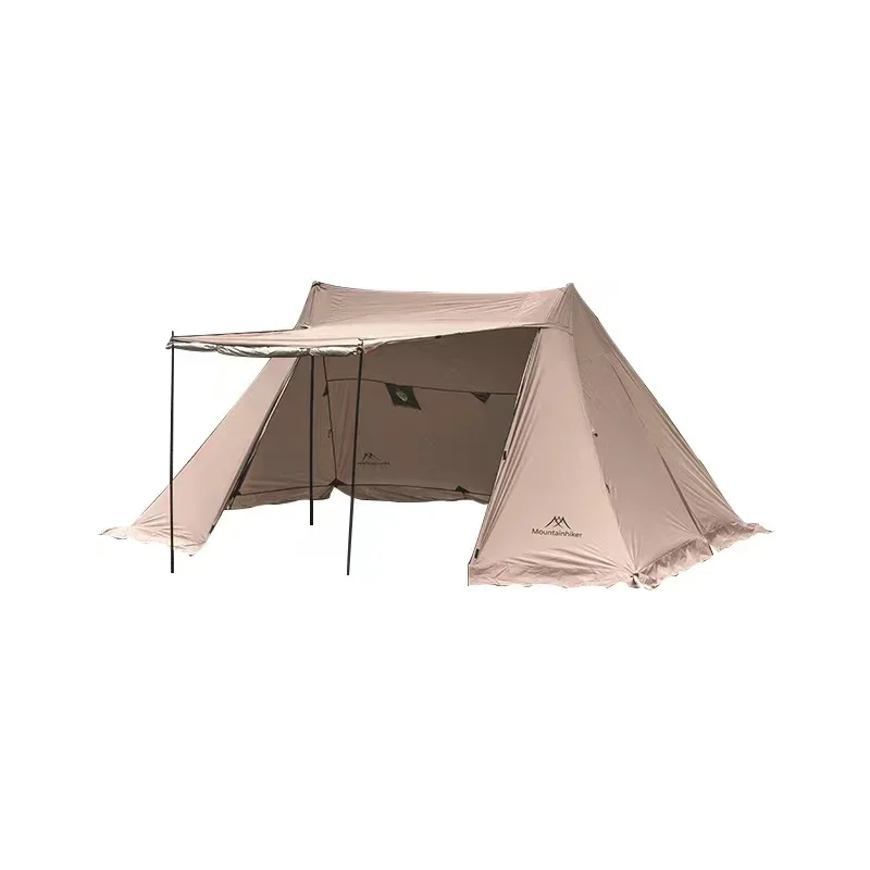 Cloud cover tent A tower Large outdoor canopy awning Camping tent Ventilated multi-person shelter