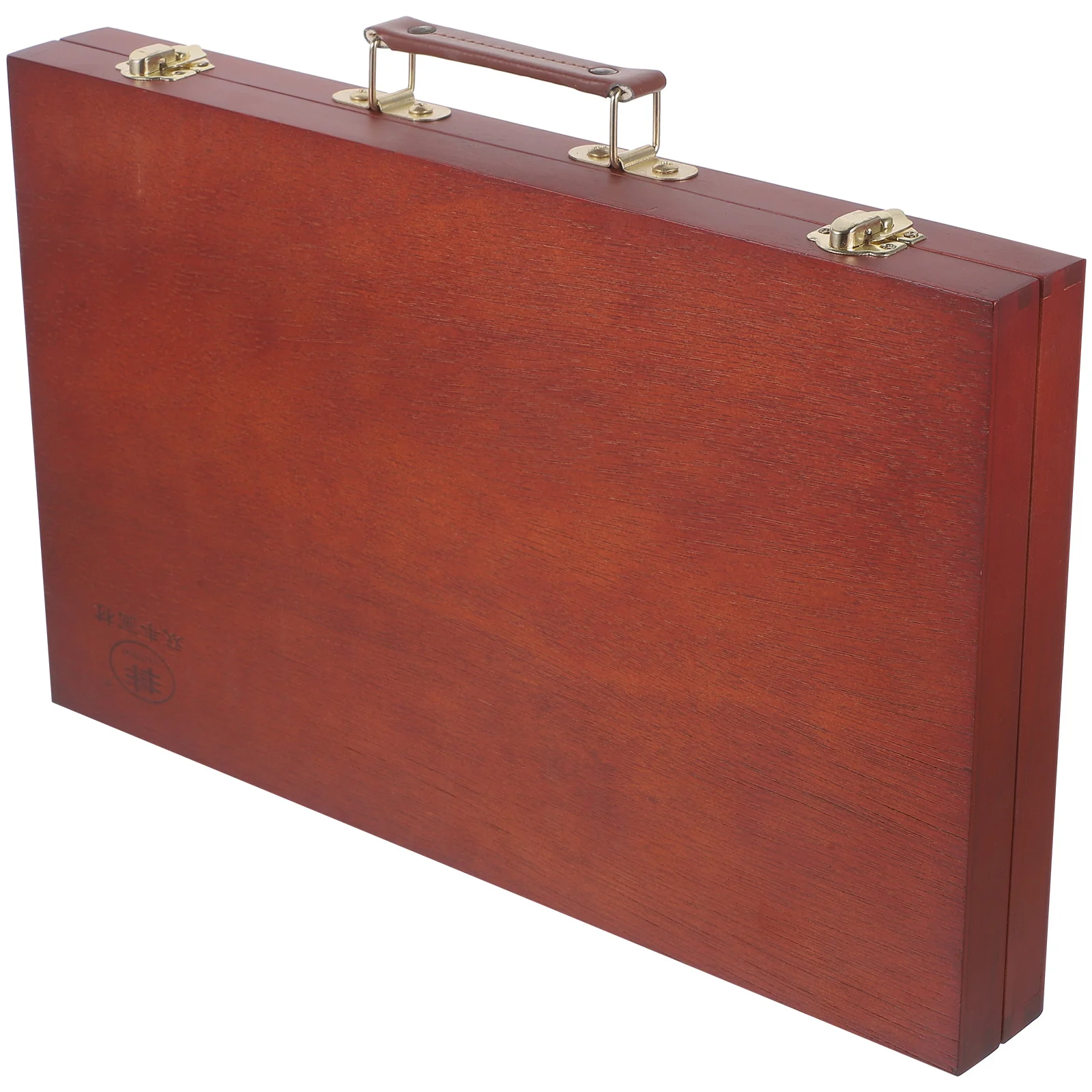 

Wooden Painting Box Portable Storage Case For Artist Student Pigment Drawing Tool Organizer Watercolor Oil Pen Case