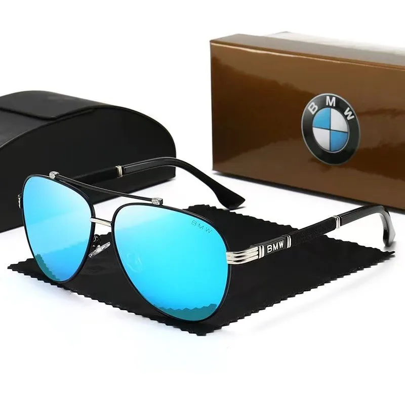 

For BWM M M3 M4 M5 E46 E39 E60 E90 E36 E91 E92 Car Luxury Polarized Sunglasses Men UV Anti-Glare Driving Car interior sticker