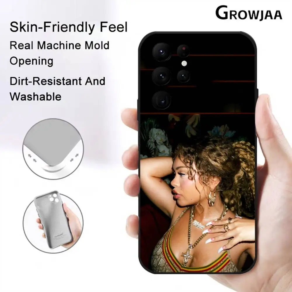 L-Lattos Singer حافظة هاتف عصرية لهاتف سامسونج جالاكسي S24 Ultra S22 S23 Ultra S21 S20 5G واقية من السيليكون بولي يوريثان الناعم Funda