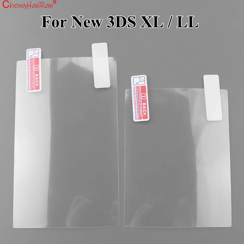 1PC Klar Kristall Schutzhülle Abdeckung Hard Shell Haut für Neue 3DS XL LL + Anti Staub Film Für NS 3DS Screen Protector – Detail 5