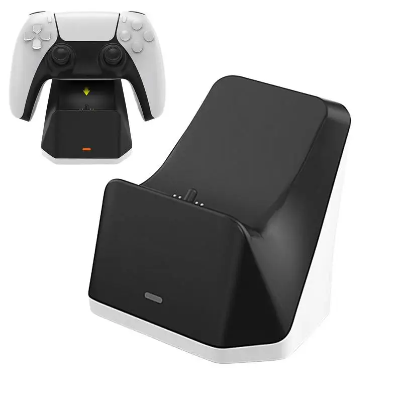 

Charging Base For PS5 With Bottom Controller Charger USB Single Charging Stand Station For PS5 Gamepad Controller Accessories