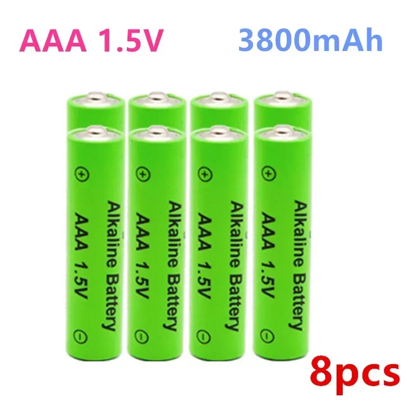 New AAA 1.5V rechargeable battery 3800mAh Alkaline battery flashlight toys watch MP3 player replace Ni-Mh battery