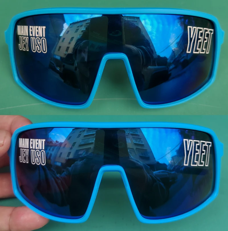 Jey Uso YEET Sport-Sonnenbrille für Erwachsene, Bloodline Wrestling, Fan-Ausrüstung, seltene Farben, sportliche Sonnenbrille für Männer und Frauen – Detail 18