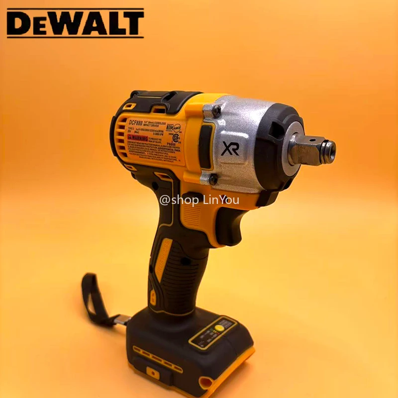 Dewalt DCF880 Cordless Impact Wrench 20V  2300RPM Rechargeable  Electric Lithium Battery Wrench  Power Tools(NO battery)