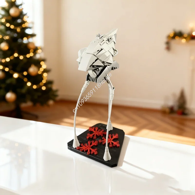 

295 деталей MOC: Конструктор «Инопланетный штатив» – Сборная модель, развивающая игрушка, идея для креативного подарка на Рождество, образовательная игрушка для детей на День рождения