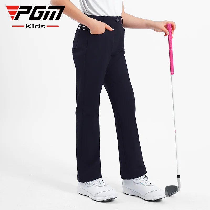 

PGM Golf Clothing Kids Sports Pants Summer Girl Trousers High Elasticity Slim Breathable KUZ155 Wholesale