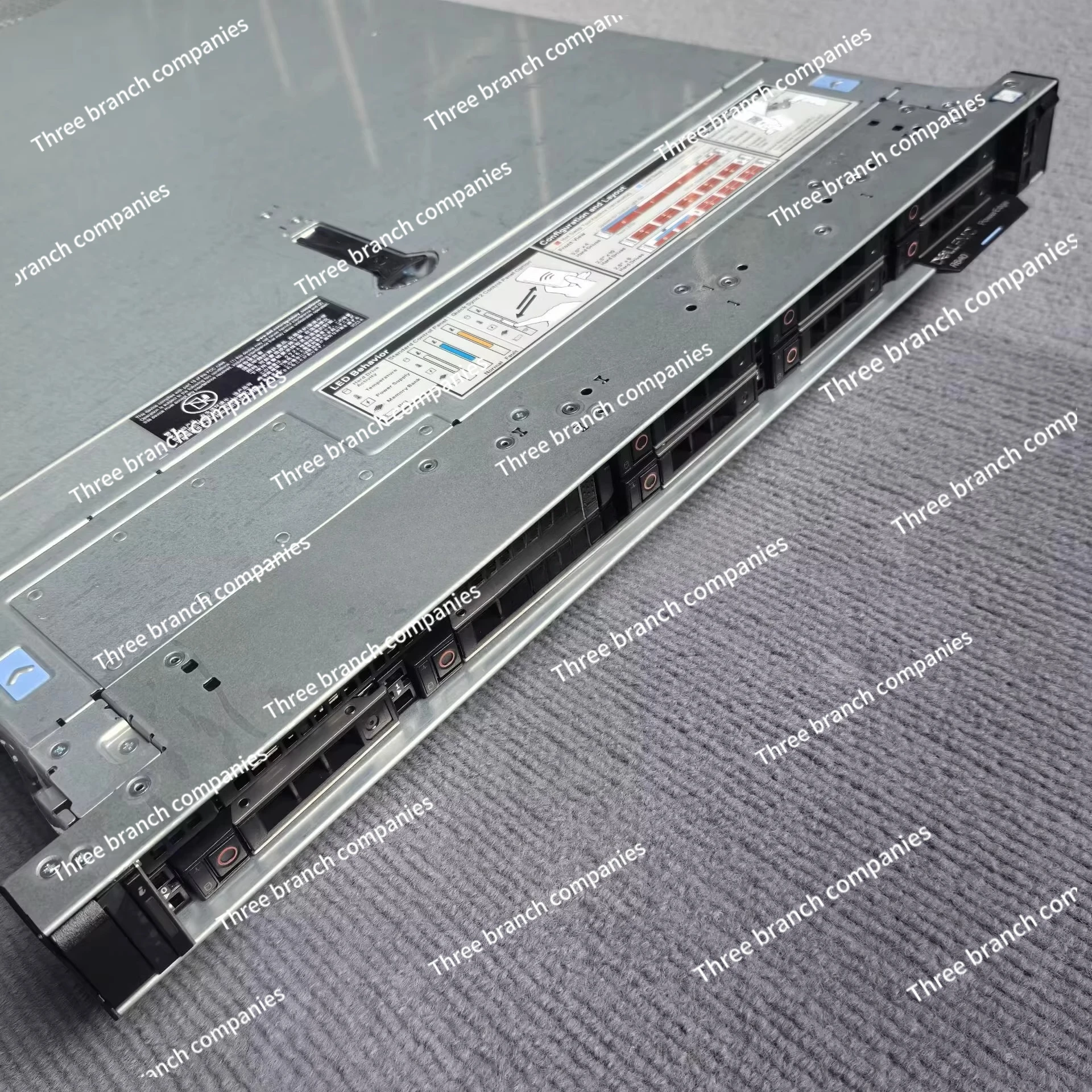 R640 server barebones 1U3647 dual 8 disk 2.5 H730/H730P database ERP