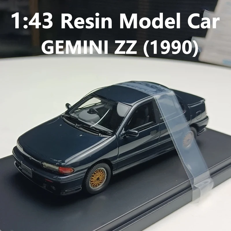 

Масштаб 1:43, модель автомобилей GEMINI ZZ (1990), стиль, литая под давлением смола, модель автомобиля, коллекционные игрушки для мальчиков, украшения, подарки