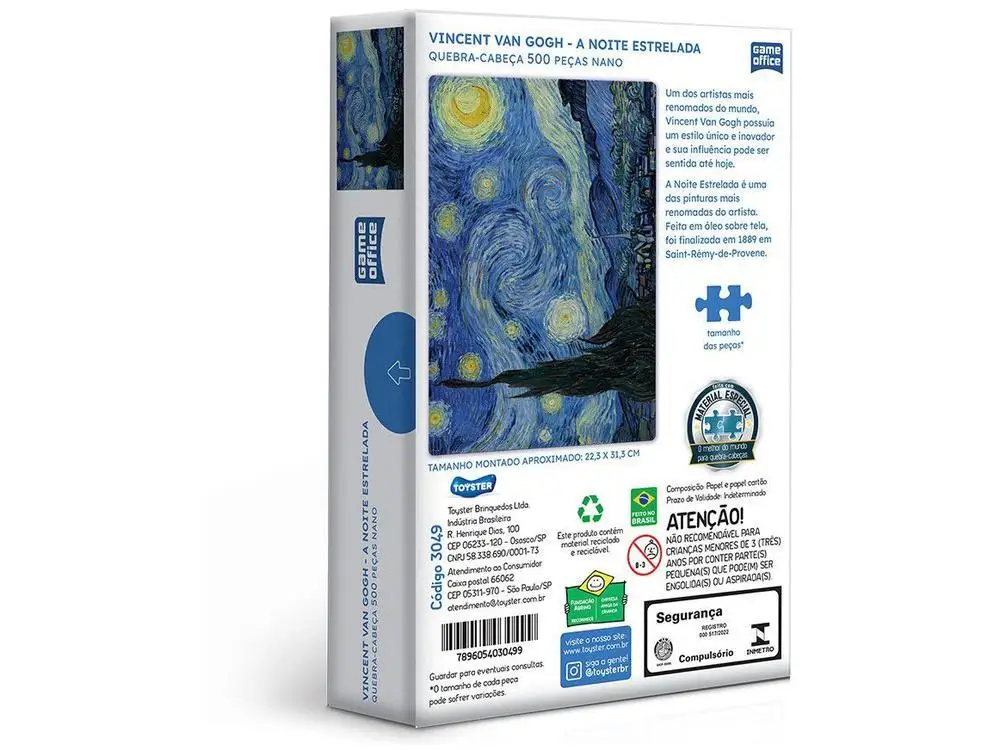 قطع أحجية ليلية مرصعة بالنضج ، قطع