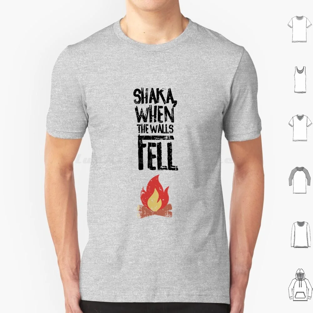 Shaka , When The Walls Fell T Shirt Men Women Kids 6Xl Shaka Shaka When The Walls Fell Darmok Fire