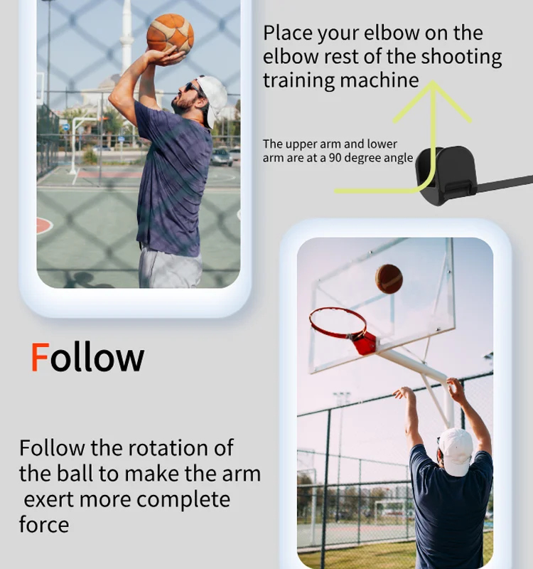 

Indoor and Outdoor Universal Basketball Shooting Training Machine for Basketball Trainers