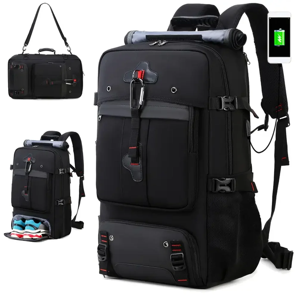 

Waterproof Hiking Camping Backpack Trekking Bag Rucksack Large Capacity Travel Outdoor Sports Bags Camping Equipment