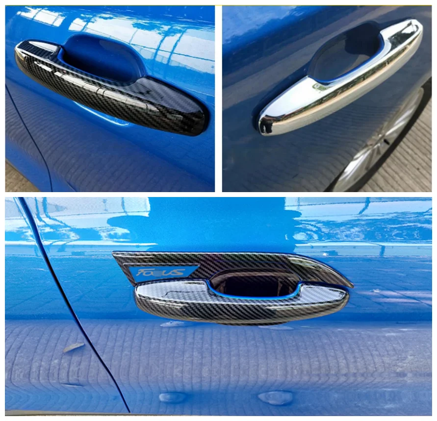 For Ford Focus MK4 2019 2020 2021 Accessories Door Handle Catch Protection Door Handle Bowl Cover Trim